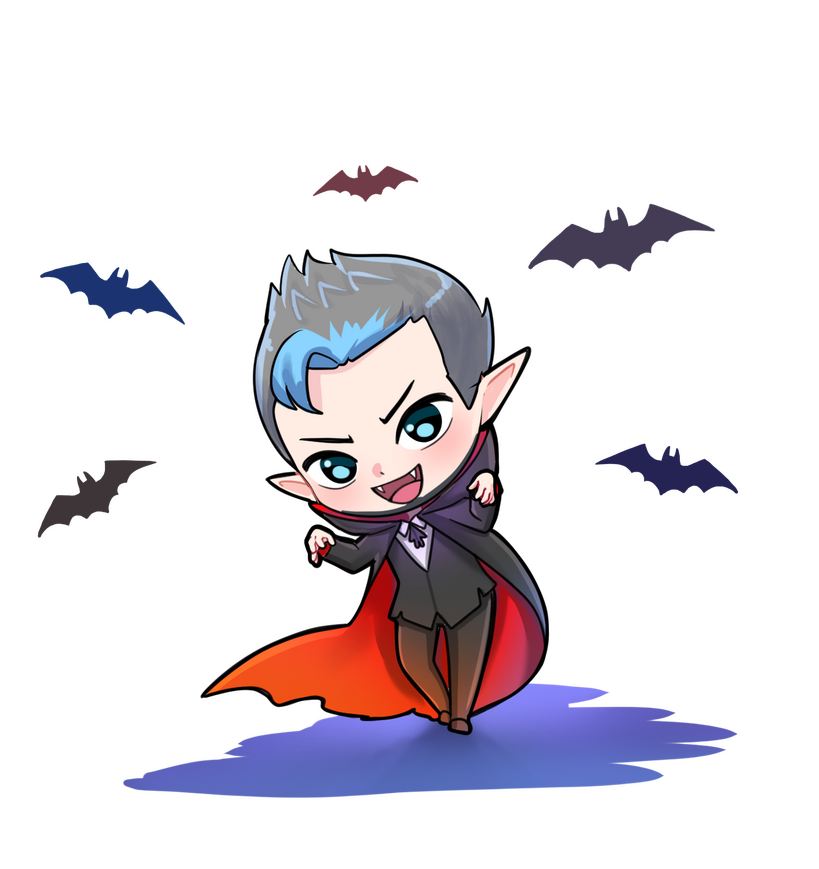 Persona as Dracula (art © kabocia)