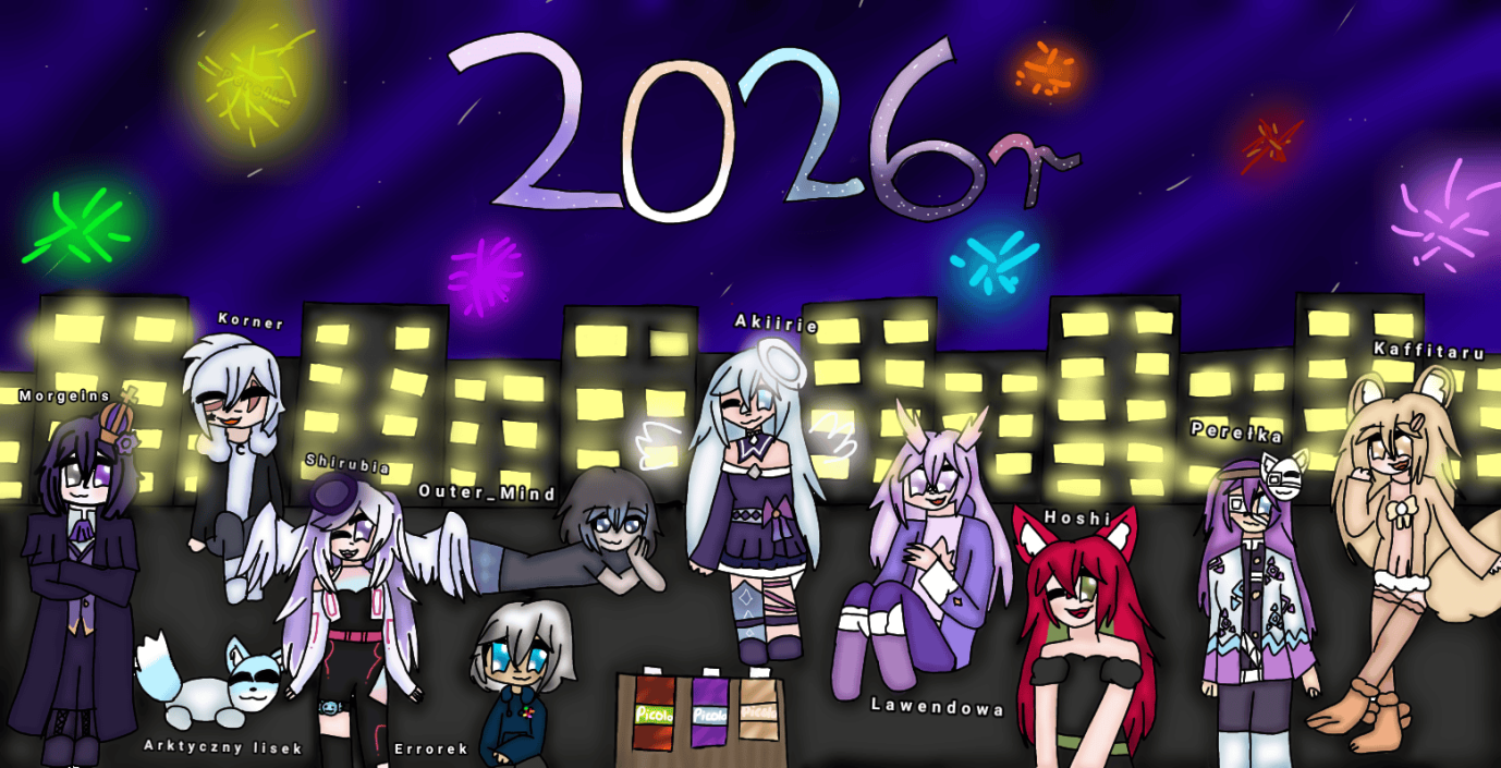 Happy New Year 2026 (art © Perełka)