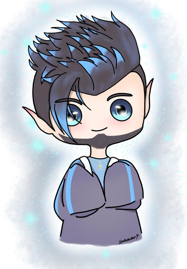 Persona doodle (art © Sotekatter)