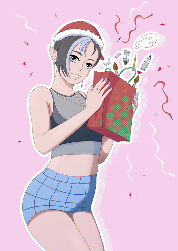 Merry Xmas! (art © miwa)