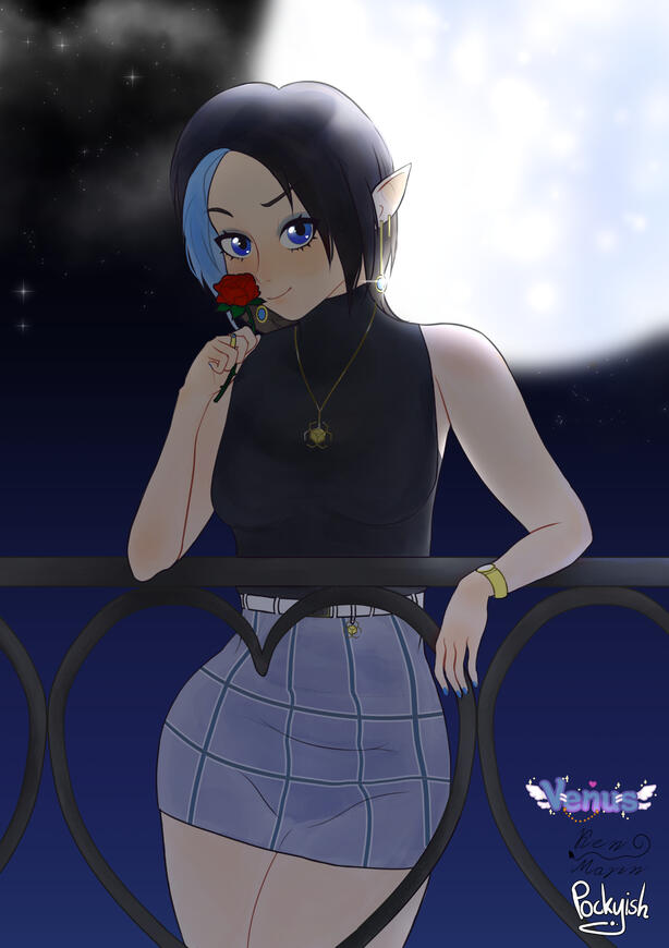 Female persona (art © Ken Majin, venus & pockyish)