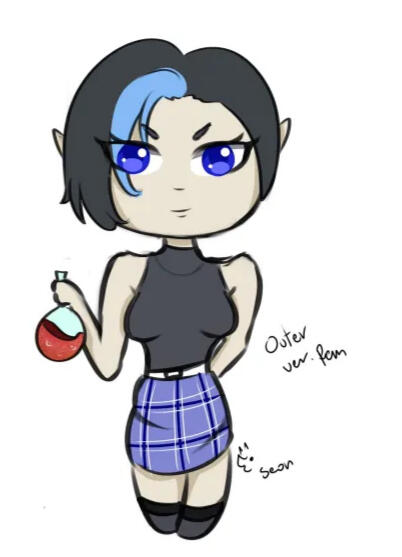 Female persona (art © Seon)