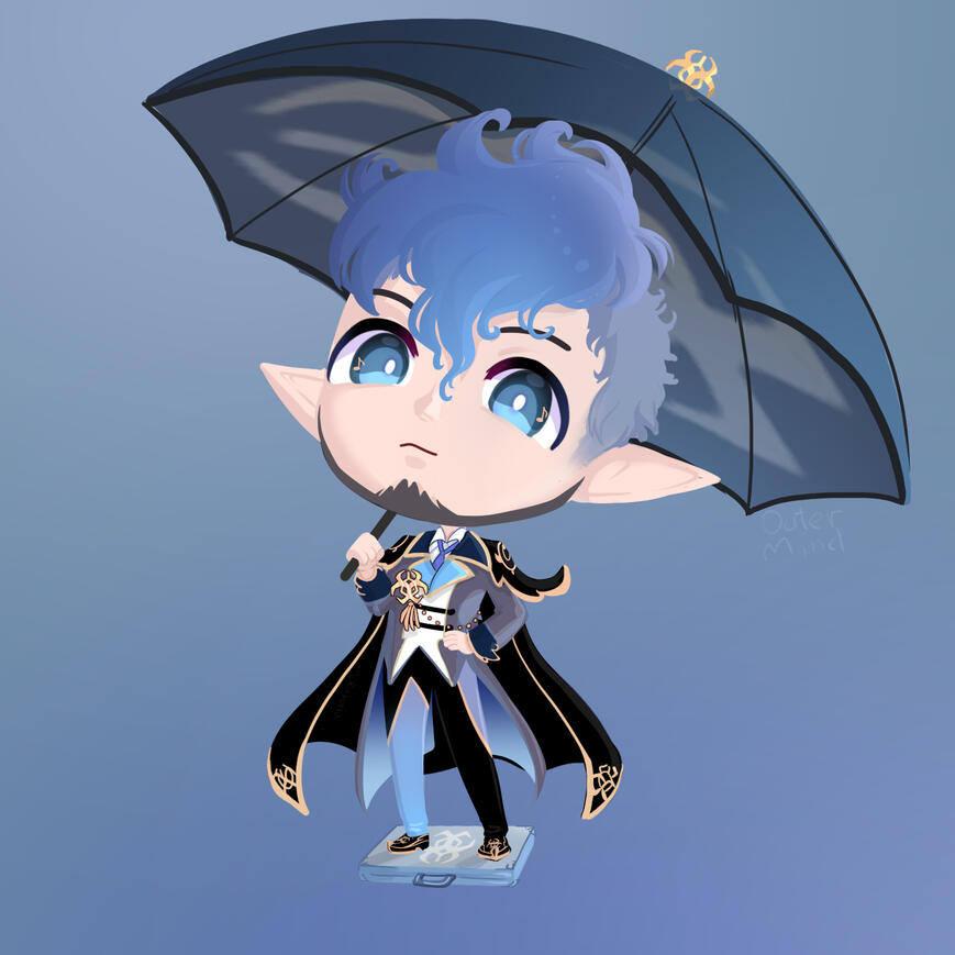 Umbrella suit (art © kabocia)