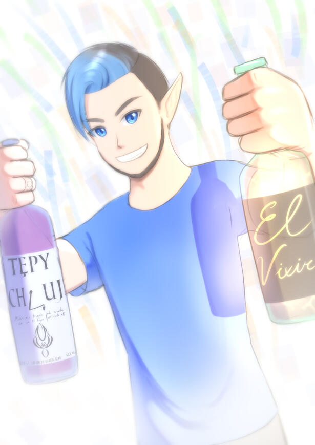 Birthday potions (art © Outer Mind)
