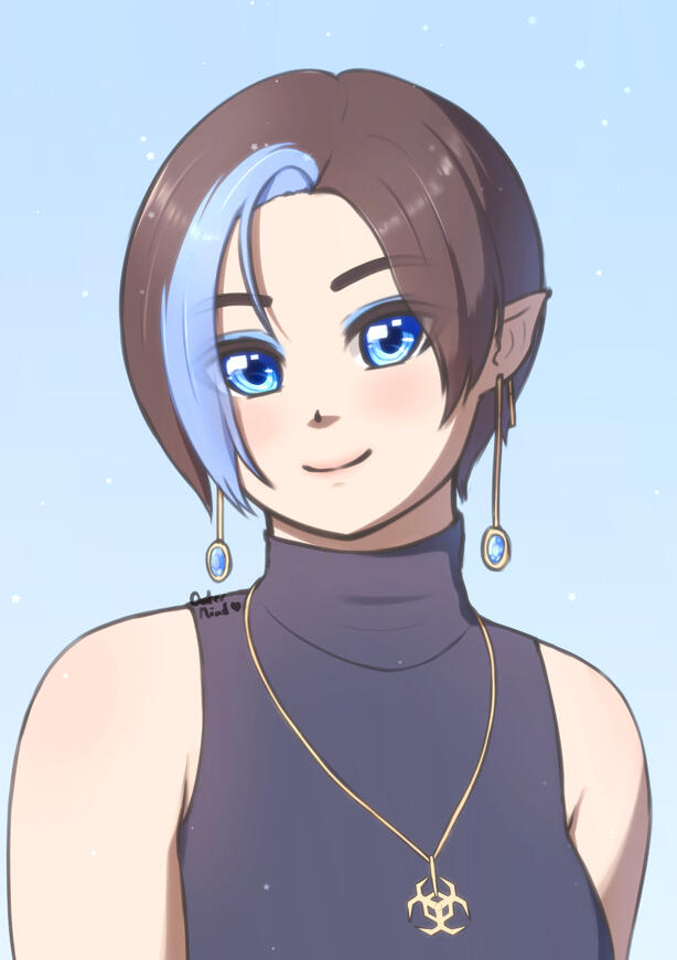 Feelin' cute :3 (art © Outer Mind)
