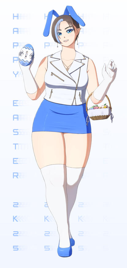 Happy Easter! (art © Outer Mind)