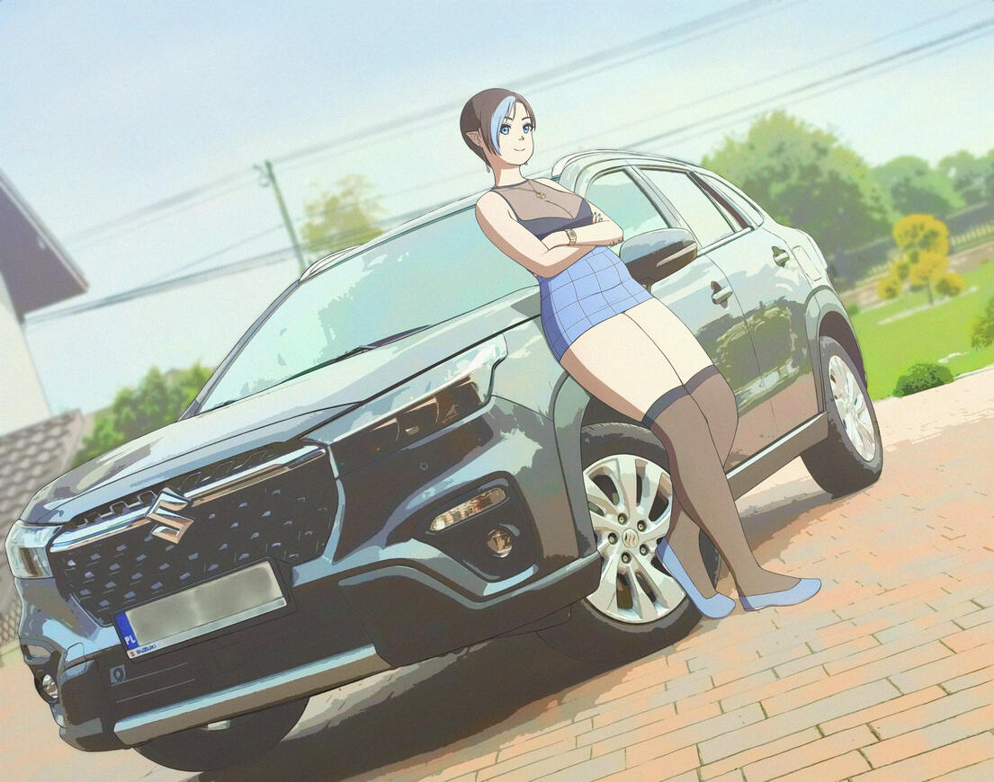 Suzuki S-Cross (art © Outer Mind)