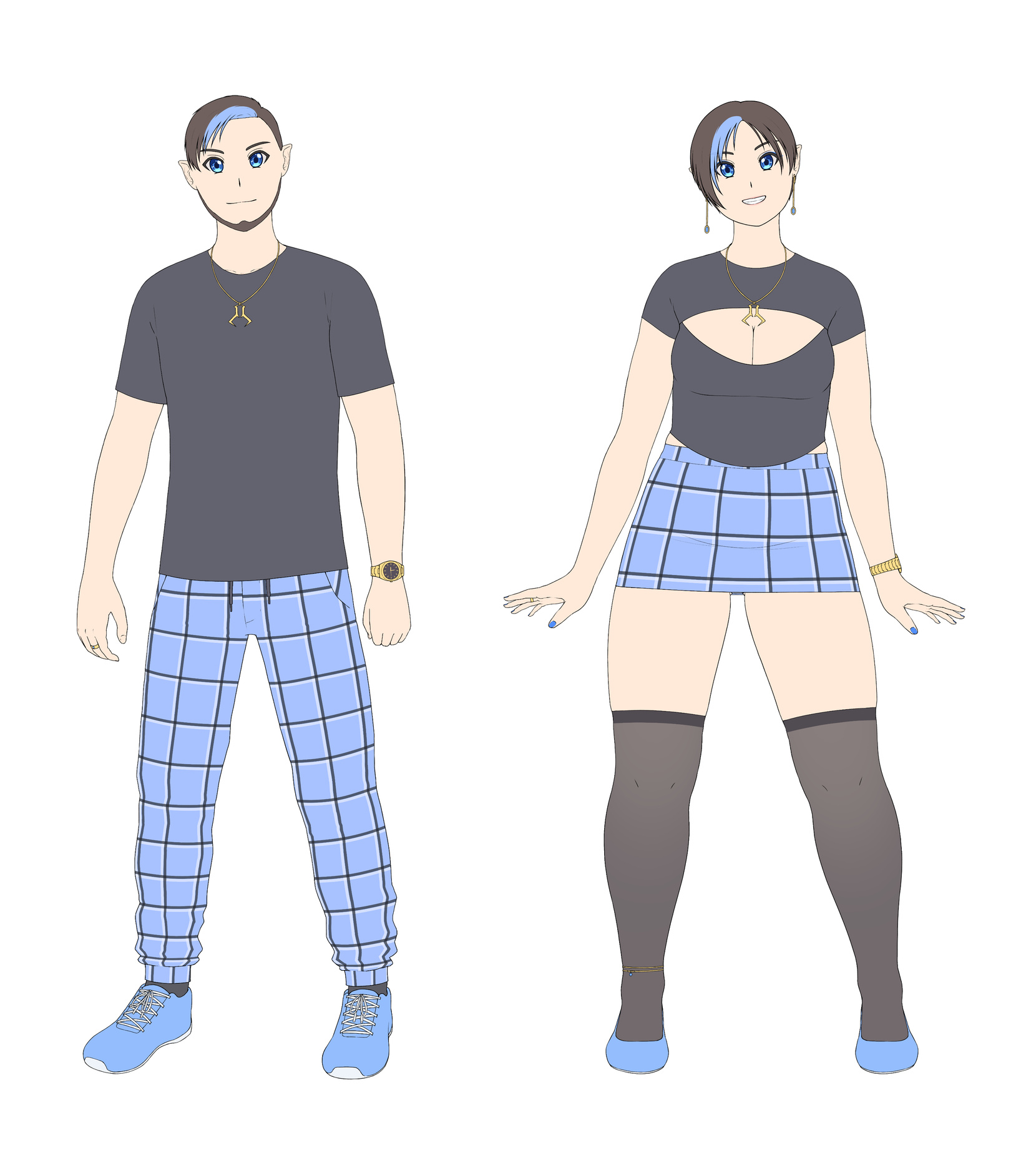main outfit (top variation 1) (art & design © Outer Mind)