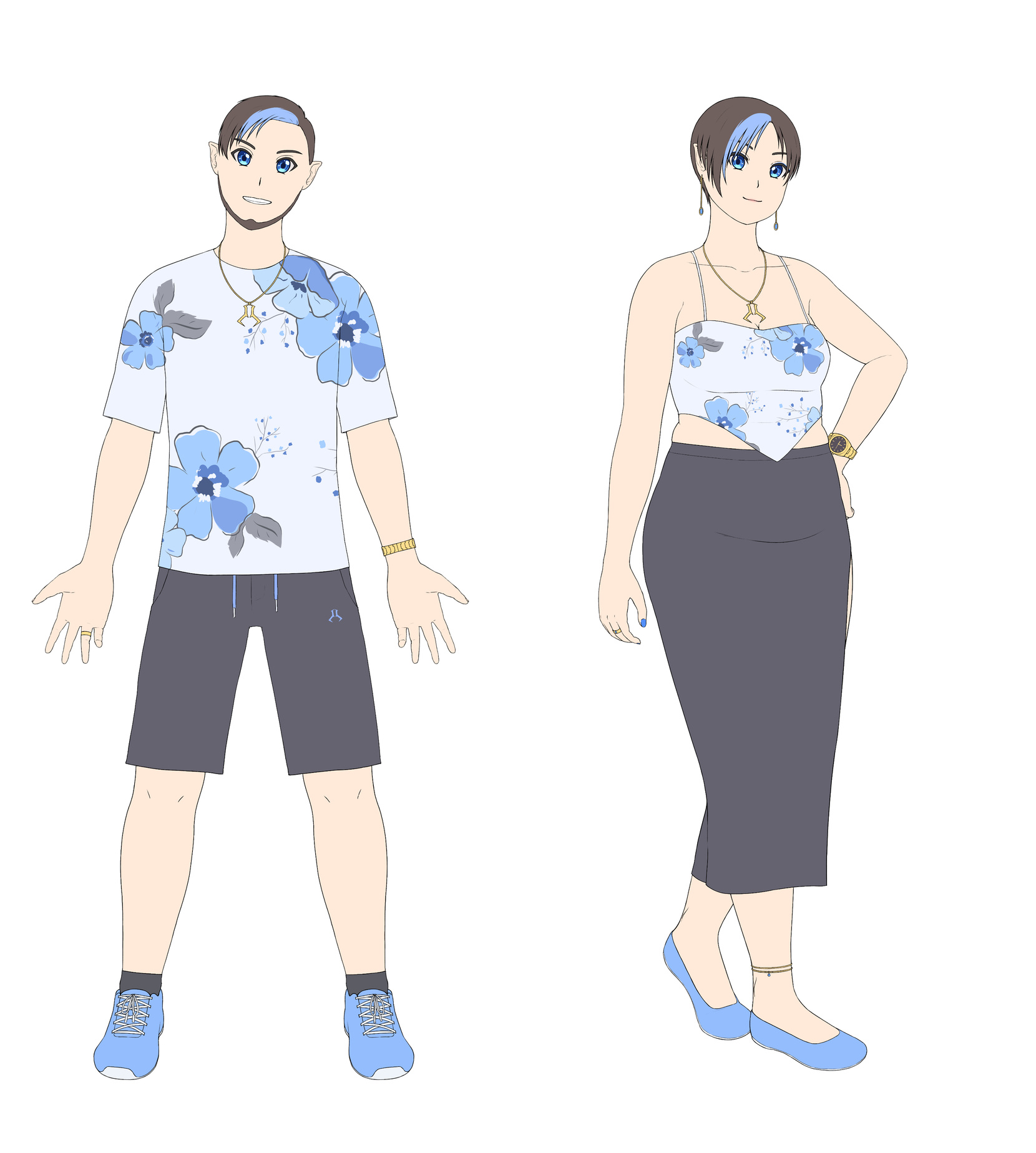 summer outfit (art & design © Outer Mind)