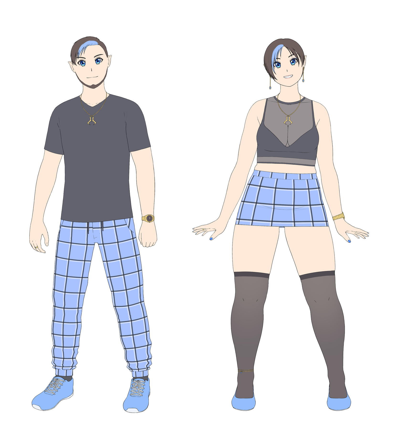 main outfit (top variation 2) (art & design © Outer Mind)